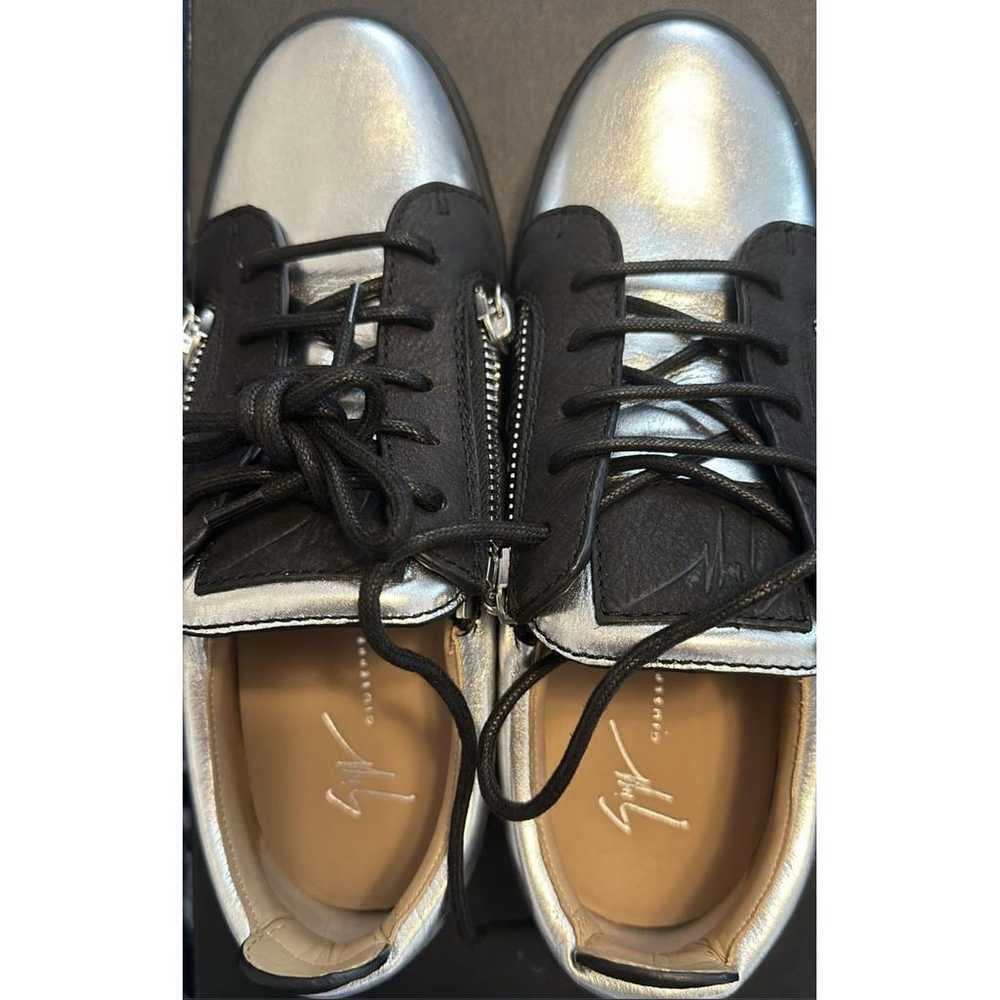 Giuseppe Zanotti Leather trainers - image 3