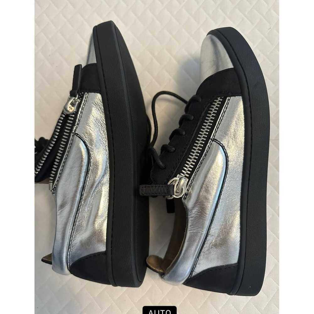 Giuseppe Zanotti Leather trainers - image 4