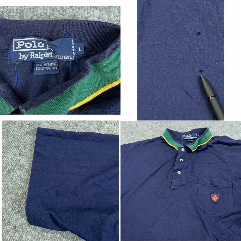 Polo Ralph Lauren VTG 90s Polo Ralph Lauren Dark … - image 4