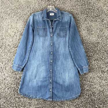 Old Navy Old Navy Girls Size XL (14) Blouse Denim… - image 1