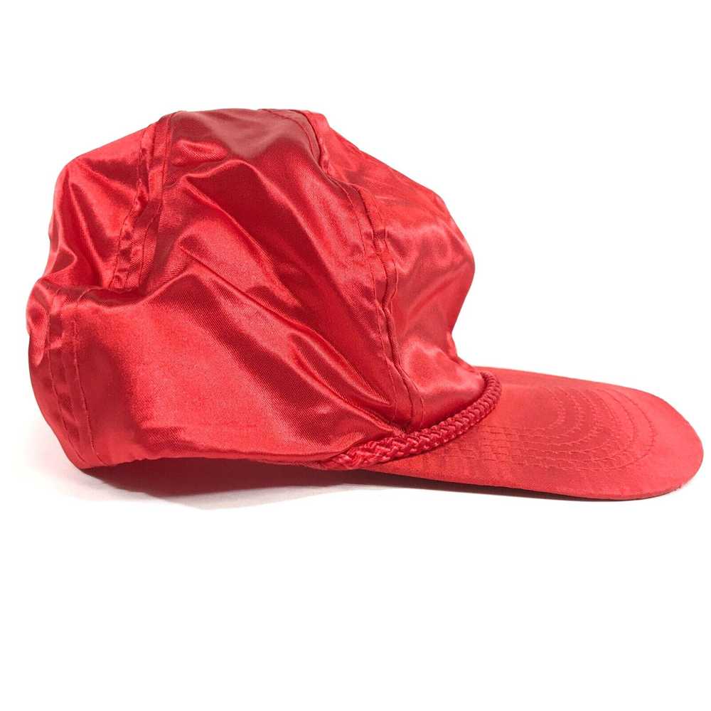 Roper Vintage Red Stain Snapback Hat Lightweight … - image 2