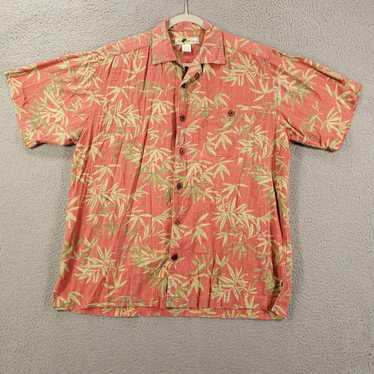 Vintage Joe Marlin Hawaiin Shirt Mens XL Flowers … - image 1