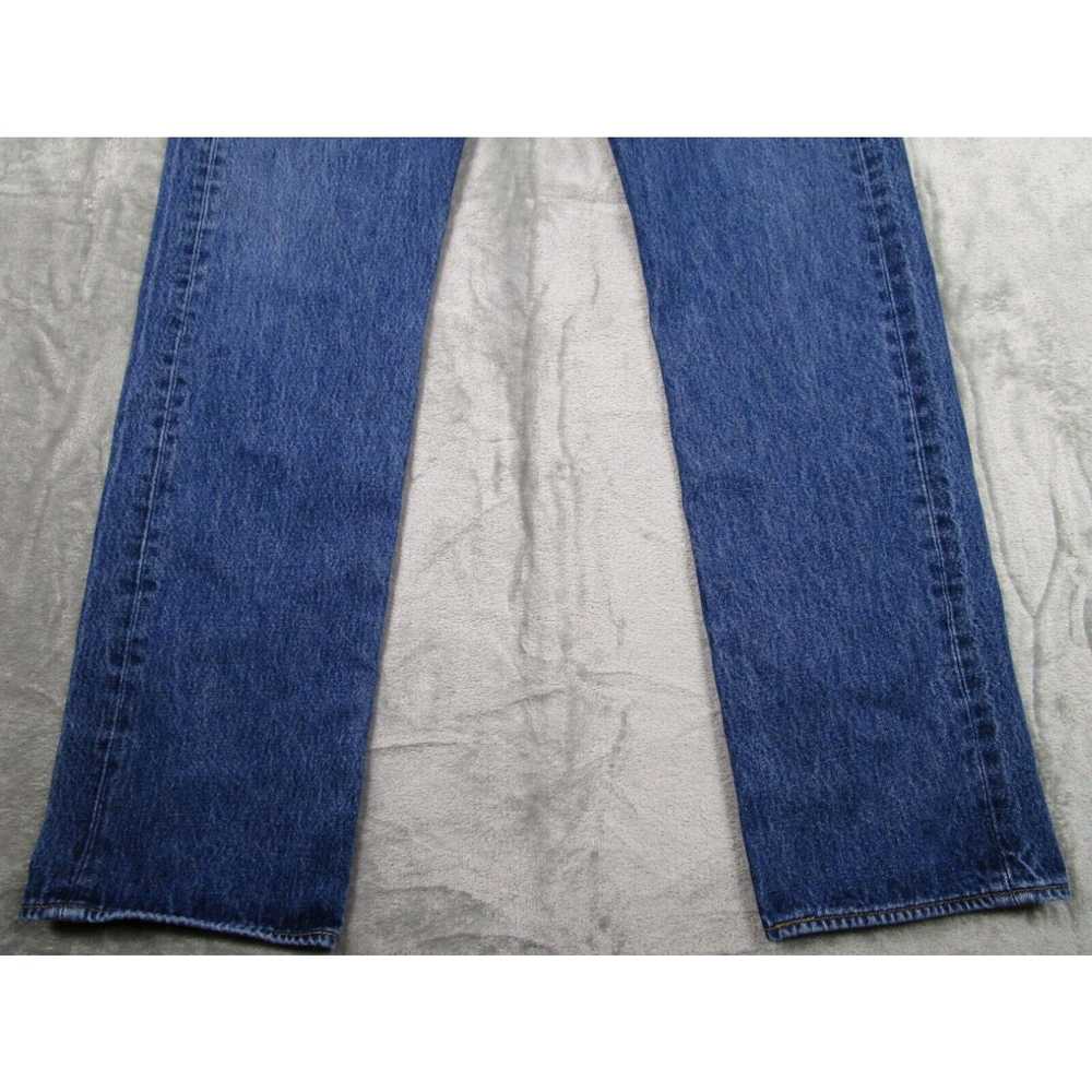 Levi's Levis 501 Jeans Mens 32x30 Blue Demim Dist… - image 2