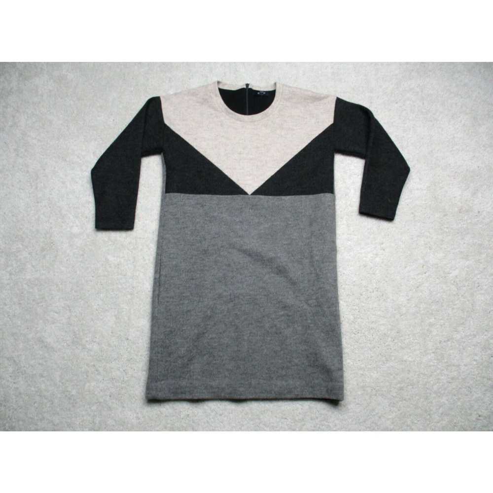 Madewell Madewell Dress Womens Small Gray Black S… - image 1