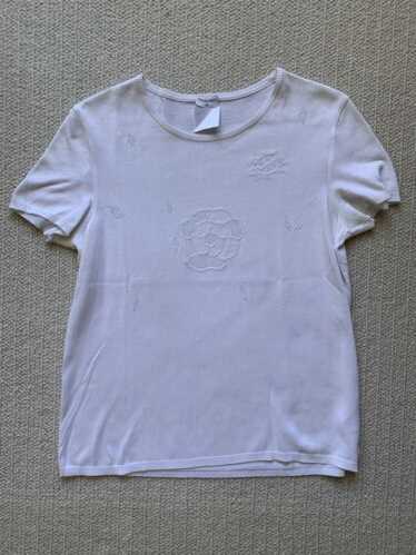 vintage 90s BOUTIQUE CHANEL　半袖ニットTee vintage 90s BOUTIQUE CHANEL 半袖ニットTee