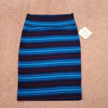 Vintage LuLaRoe Cassie Skirt Medium Knee Length U… - image 1