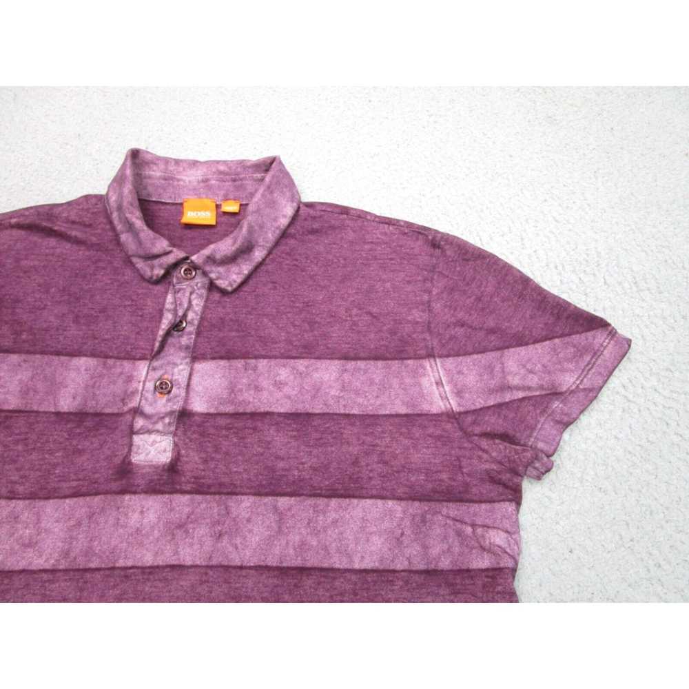 Hugo Boss Hugo Boss Shirt Mens Medium Slim Purple… - image 2