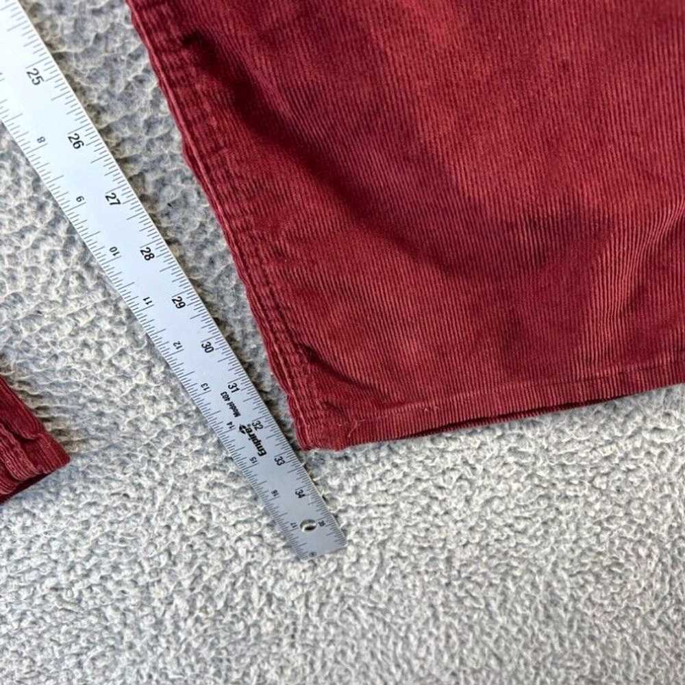 Levi's Levi's Pants Men's 33x32 Red Corduroy Chin… - image 3