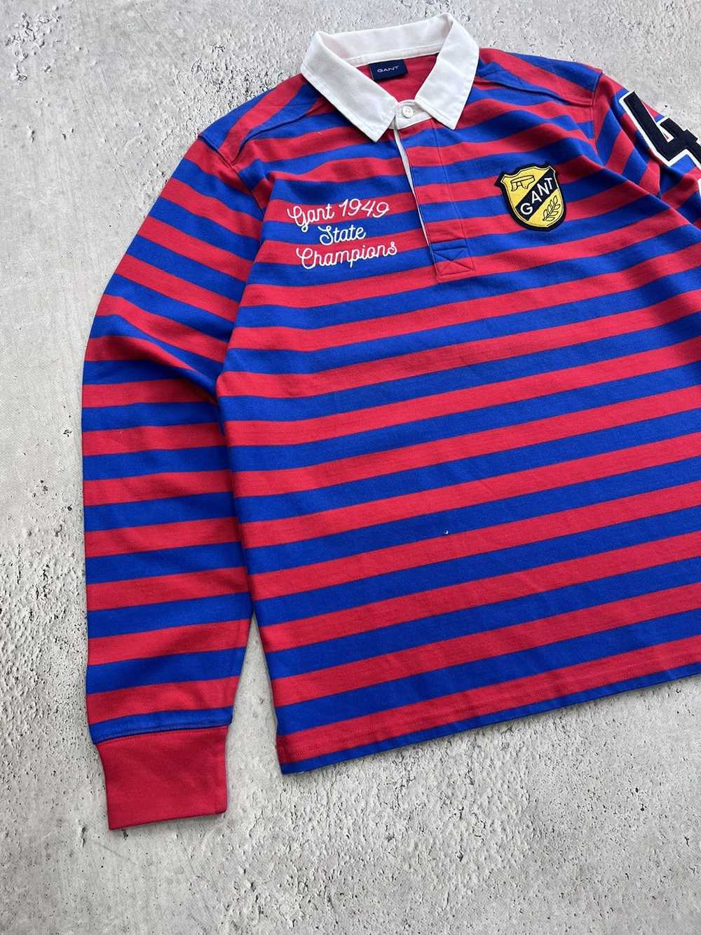 Gant × Streetwear × Vintage Vintage Gant Rugby Lo… - image 2