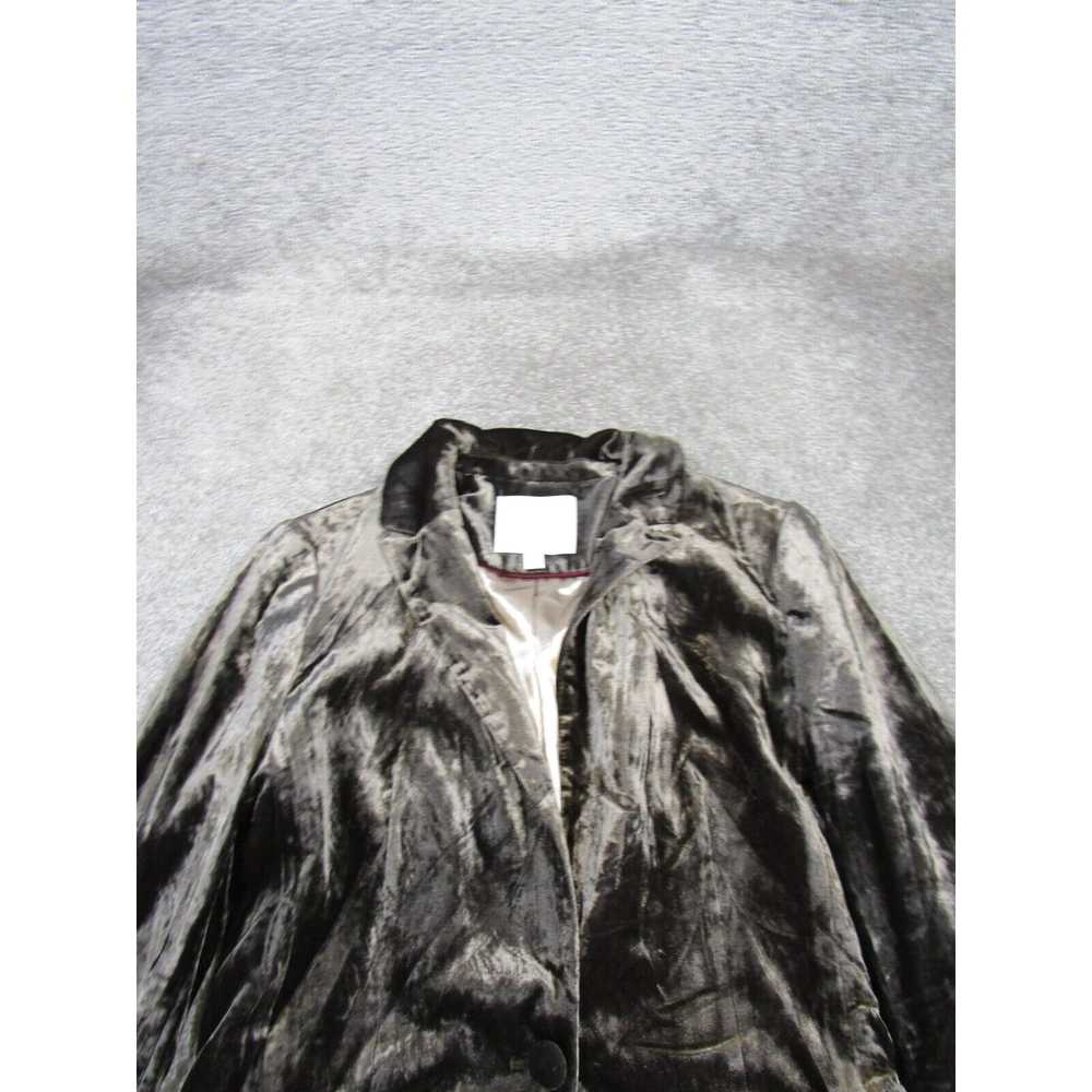 Velvet Ett:Twa Blazer Womens 4 Brown Velvet Singl… - image 2