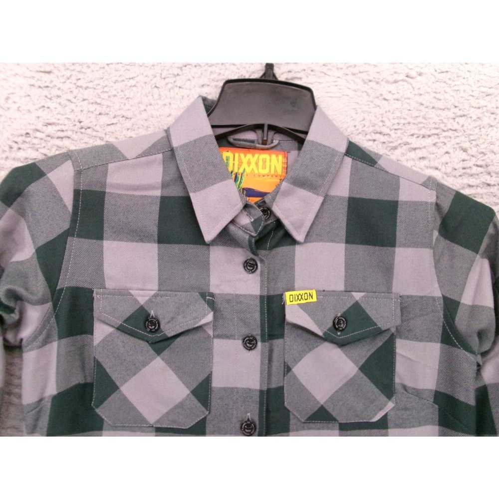 Vintage Dixxon Flannel Shirt Womens Small Beeline… - image 2