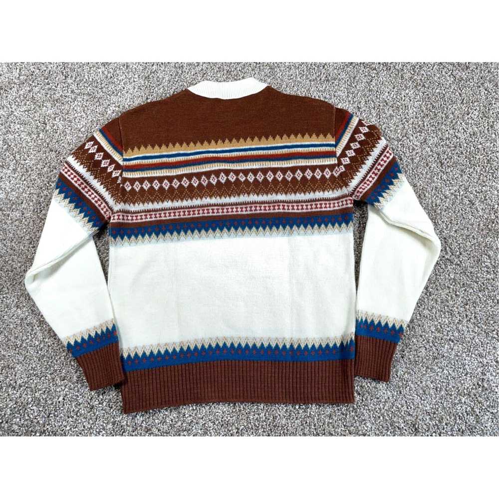 Atomic VTG 80s Fair Isle Pattern Sweater Women's … - image 3