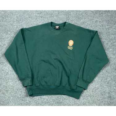 Vintage VTG Faded Y2K Green Boy Scouts Embroidere… - image 1