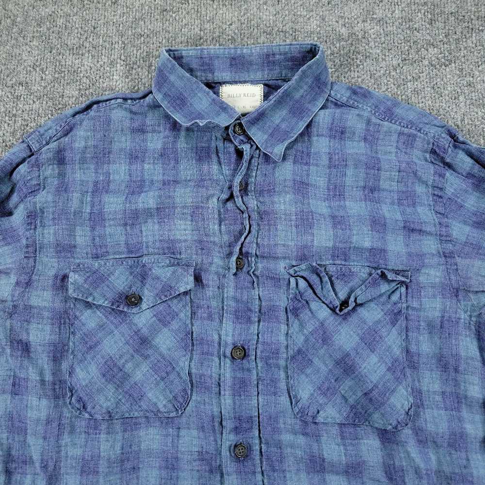 Billy Reid Billy Reid Button Shirt Men's Medium B… - image 2