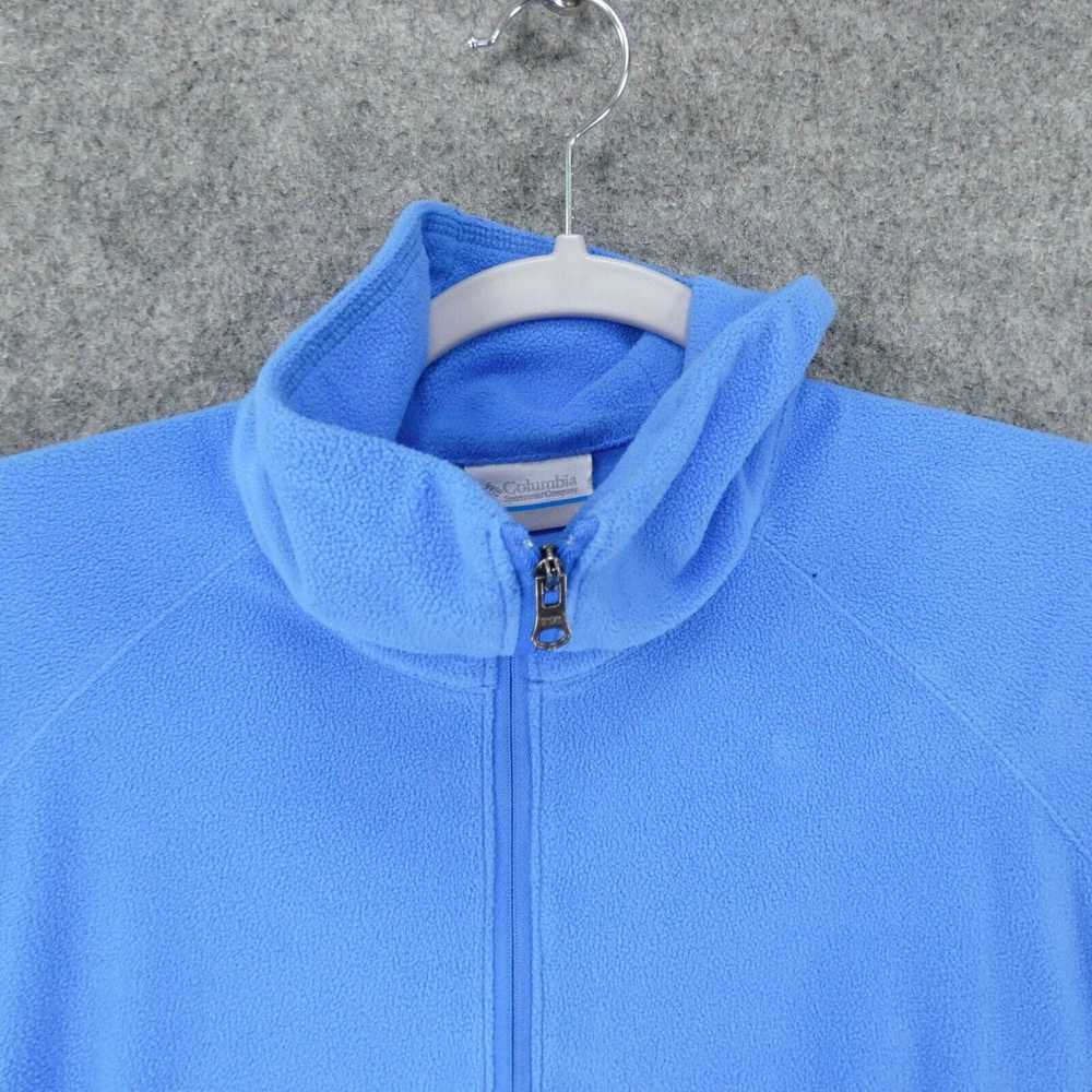 Vintage Columbia Sweatshirt Youth Girls Large Blu… - image 2