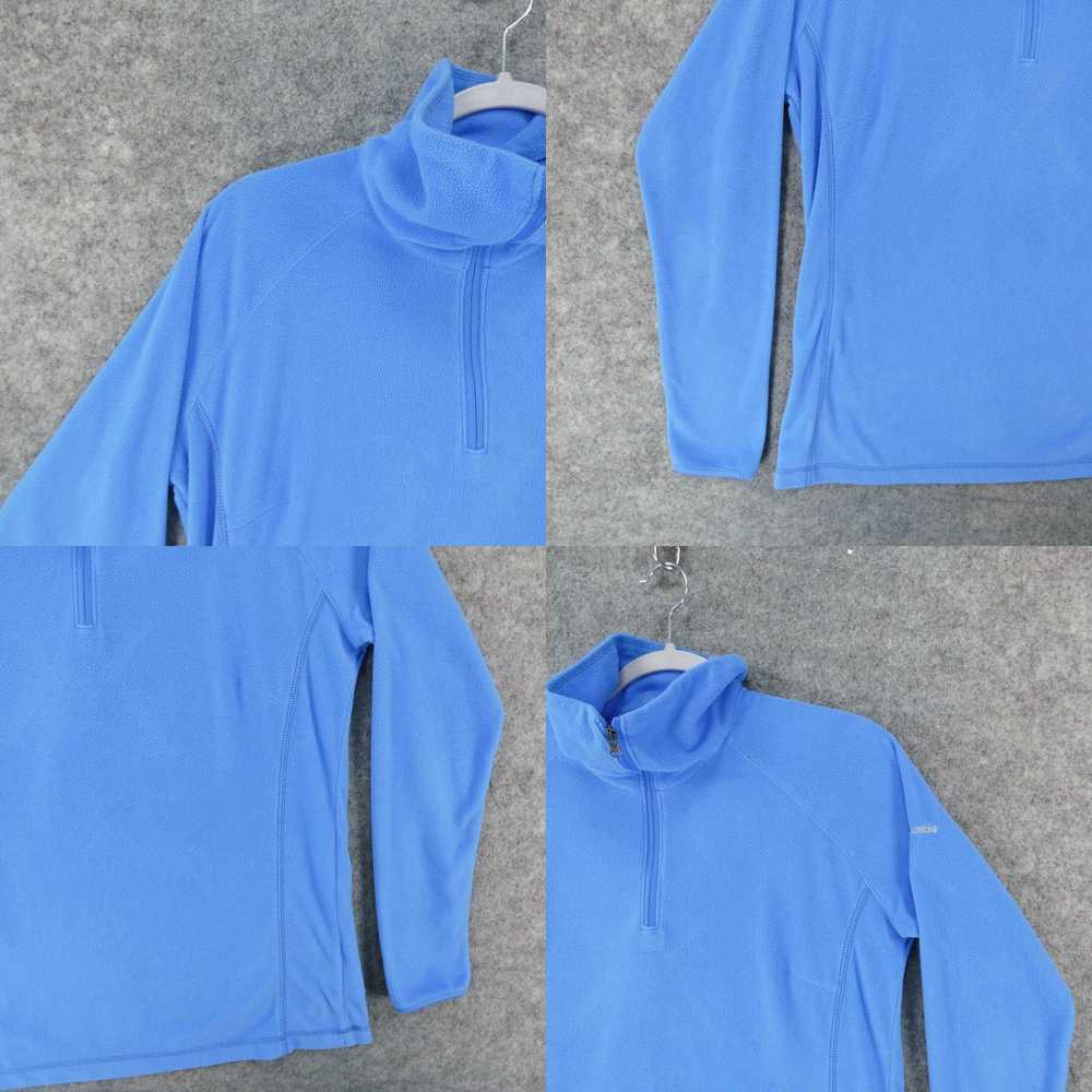 Vintage Columbia Sweatshirt Youth Girls Large Blu… - image 4