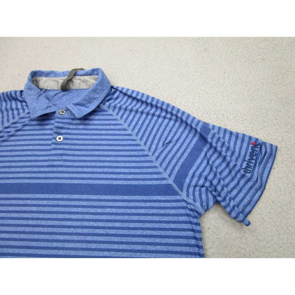 Vintage Anderson Ord Shirt Mens Large Blue Stripe… - image 2