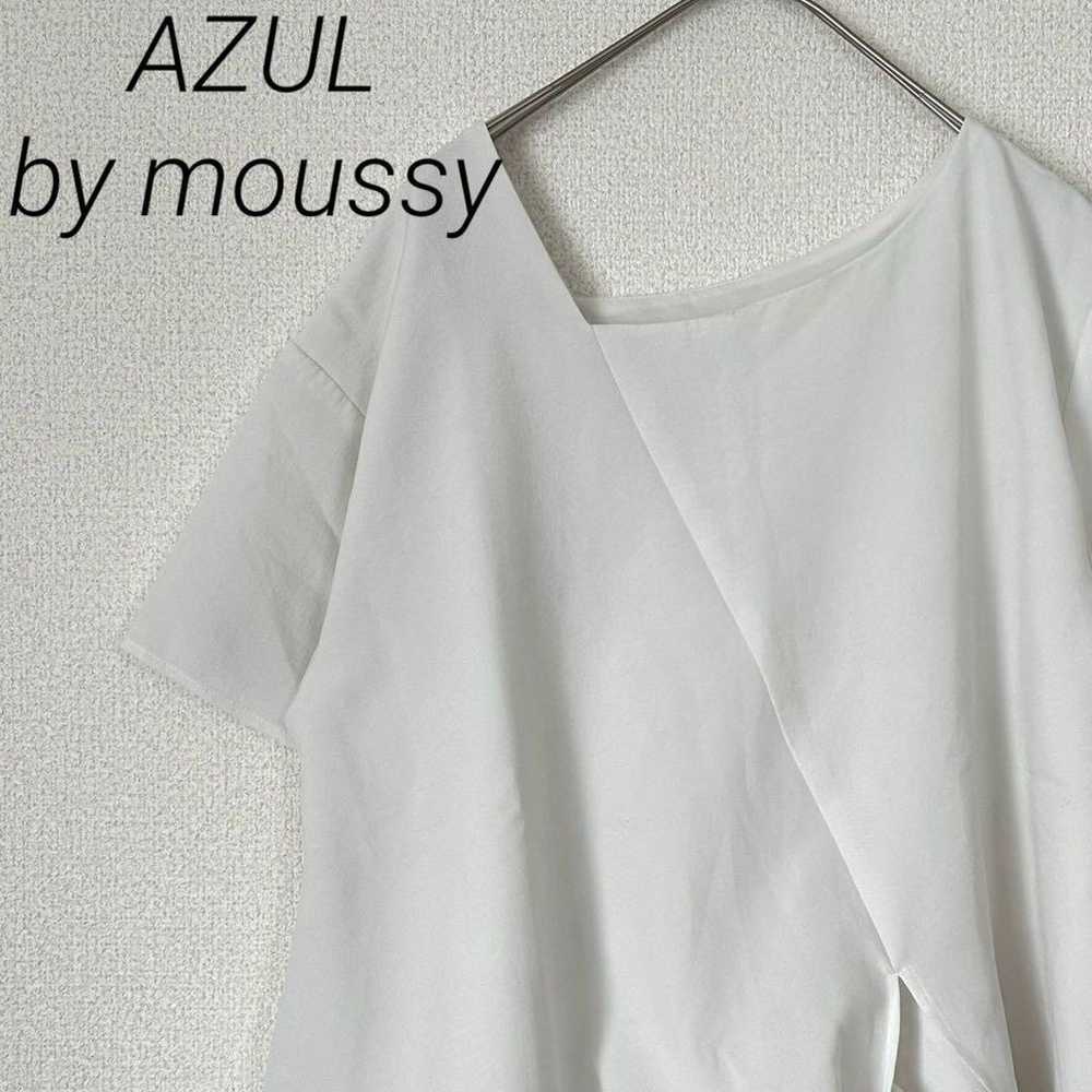 AZUL by moussy blouse, asymmetrical, simple, rela… - image 1