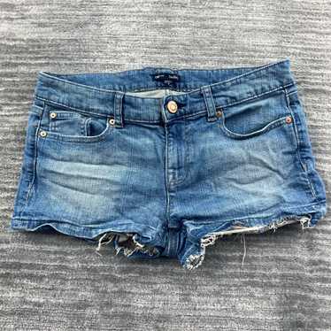 Gap Gap Jean Shorts Size 6 Womens Hadley Mid Rise… - image 1