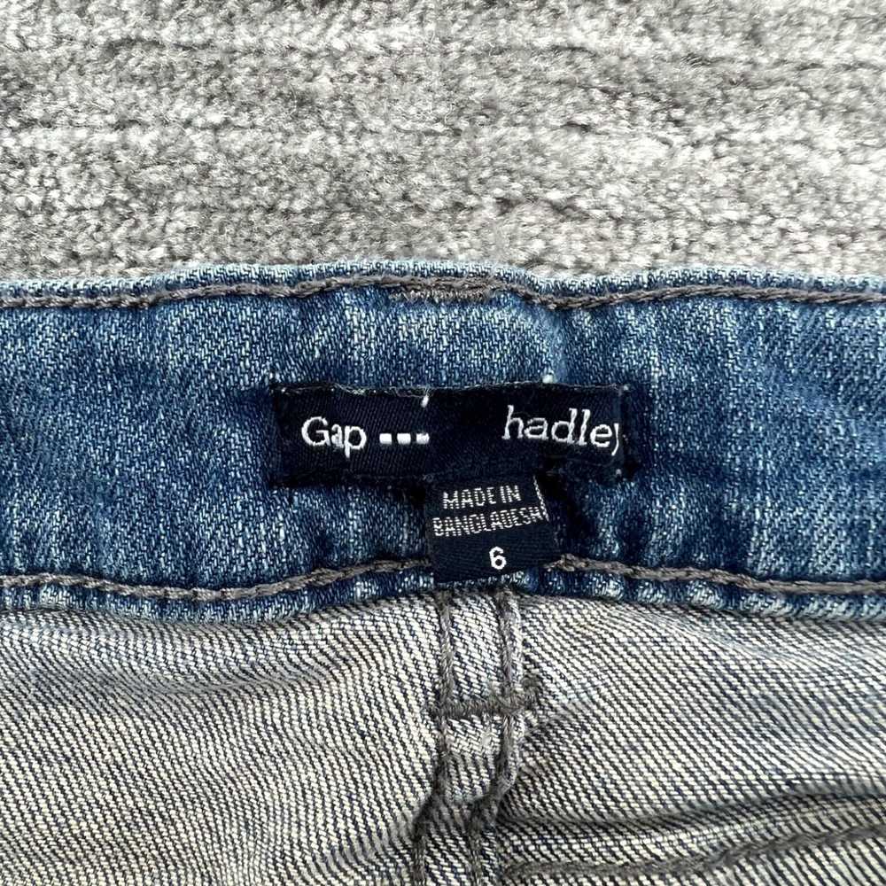 Gap Gap Jean Shorts Size 6 Womens Hadley Mid Rise… - image 3