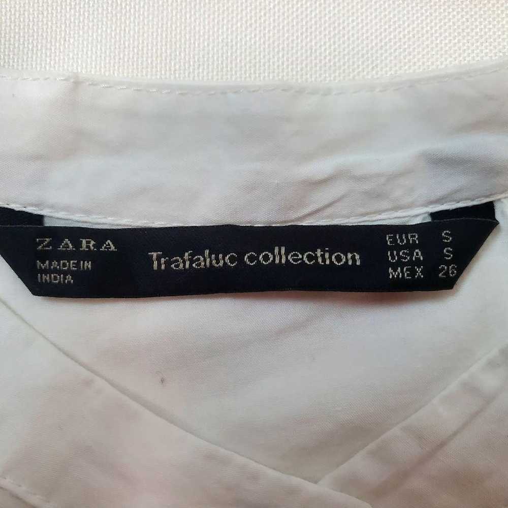 ZARA Trafaluc Collection (White) Floral Embroider… - image 12