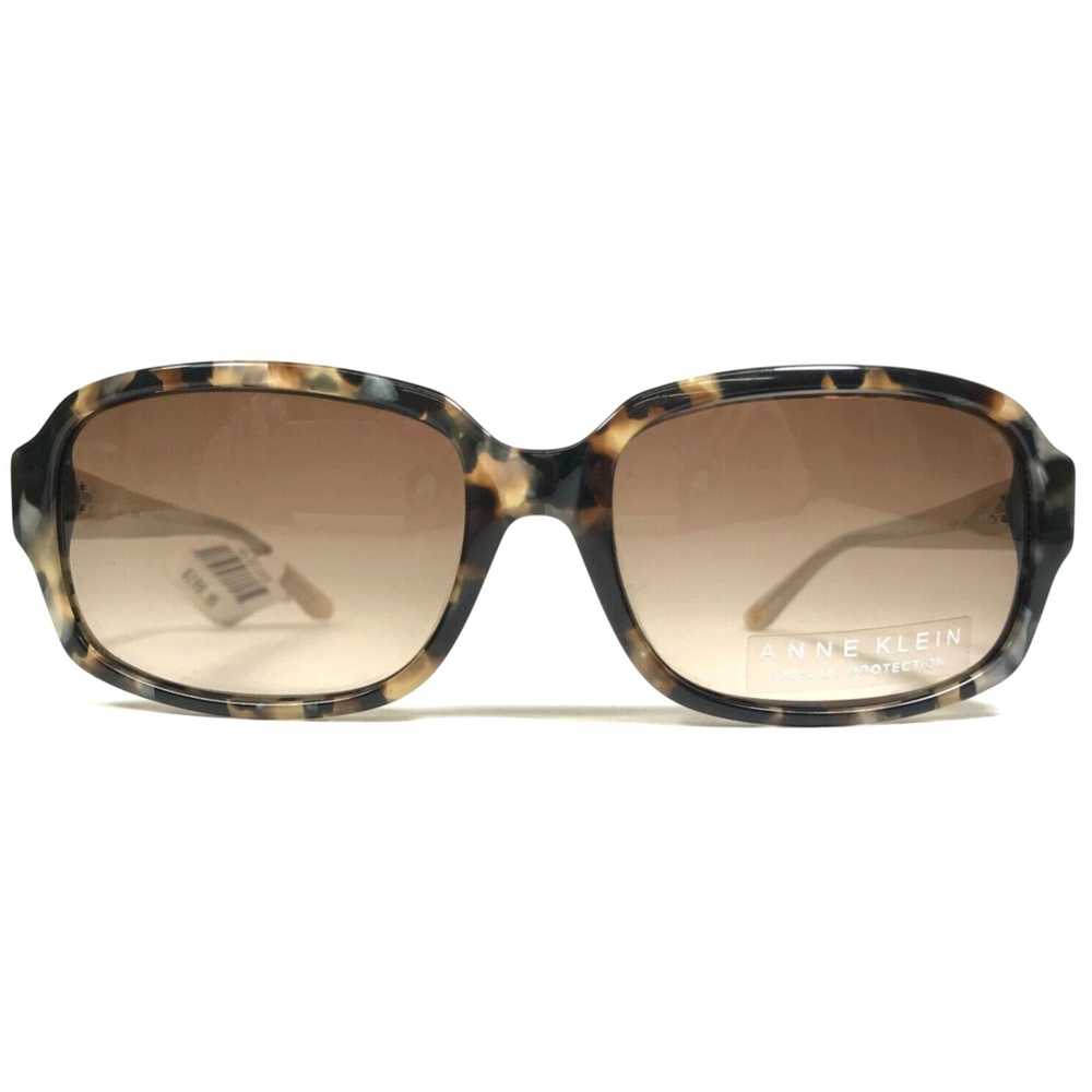 Anne Klein Mocha Tortoise Square Shaped Frames An… - image 2