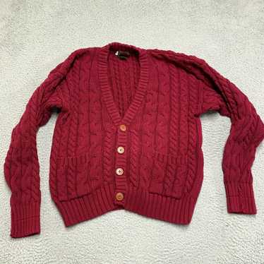 Vintage Vintage Boston Traders Cardigan Sweater M… - image 1