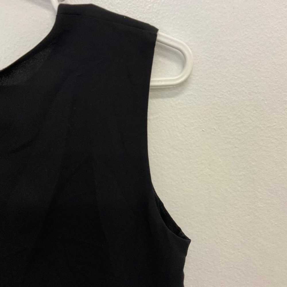 UNIQLO Tank Top Tunic S Black Polyester C1220 - image 12