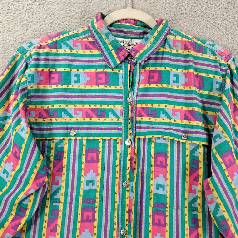 Vintage Vintage Rodeo Western Wear Button Up Wome… - image 3