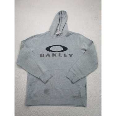 Oakley VINTAGE Oakley Sweater Men M Gray Hoodie S… - image 1