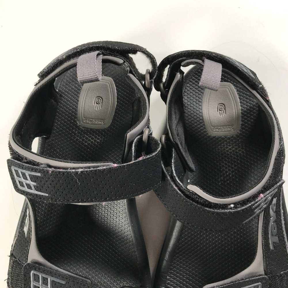 Teva Teva Sandals Mens 8 Black Gray Strapped Ankl… - image 2