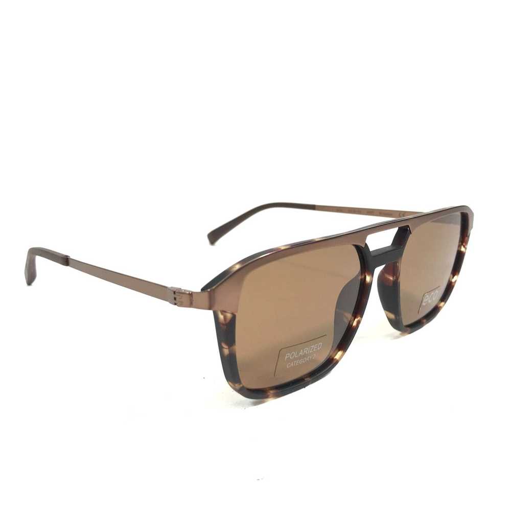 Ecco Brown Tortoise Square Shaped Frames Atlas DT… - image 2