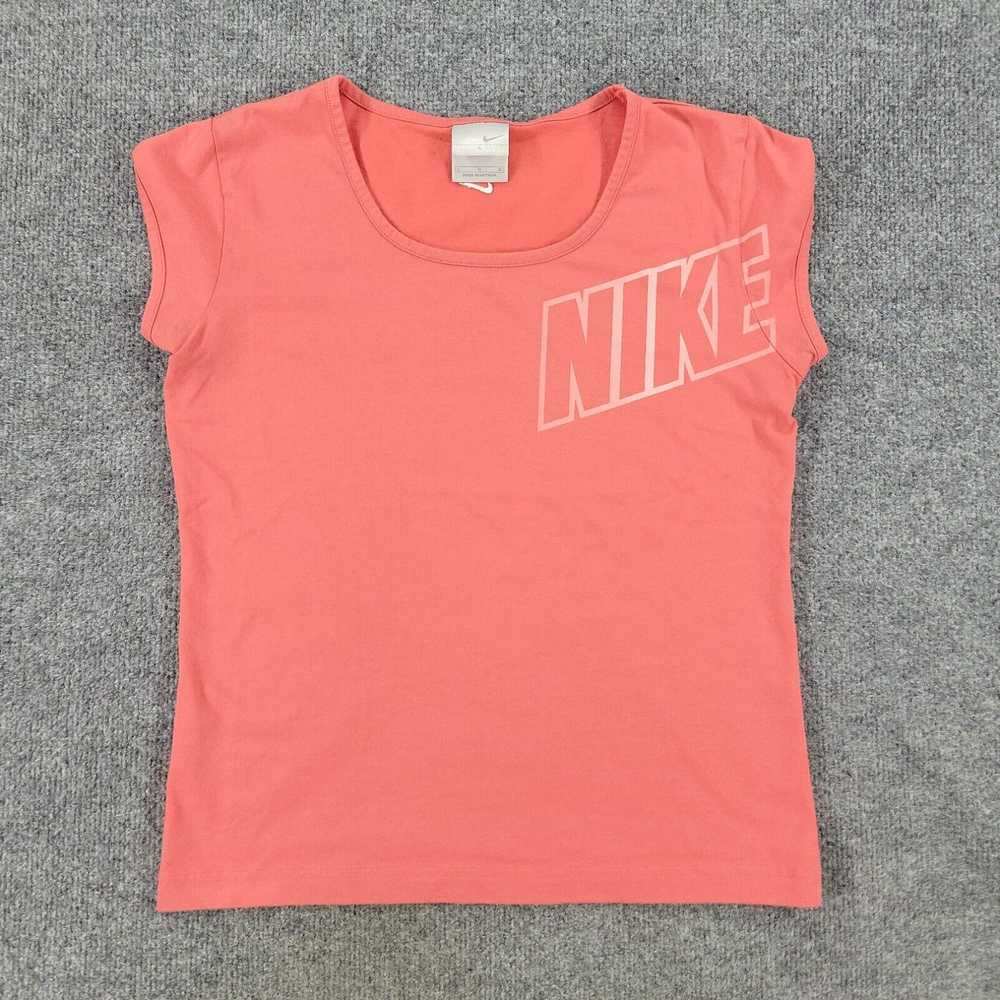 Nike Nike Shirt Women Large Salmon Pink Embroider… - image 1