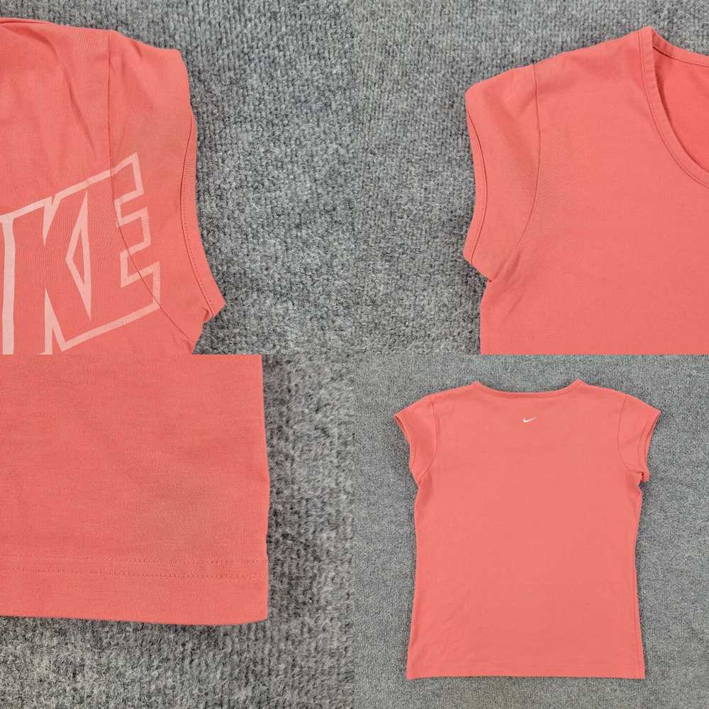 Nike Nike Shirt Women Large Salmon Pink Embroider… - image 4