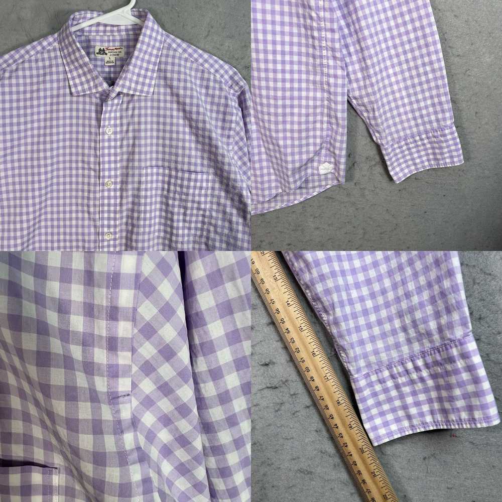 J.Crew J Crew Thomas Mason Gingham Button Shirt A… - image 4