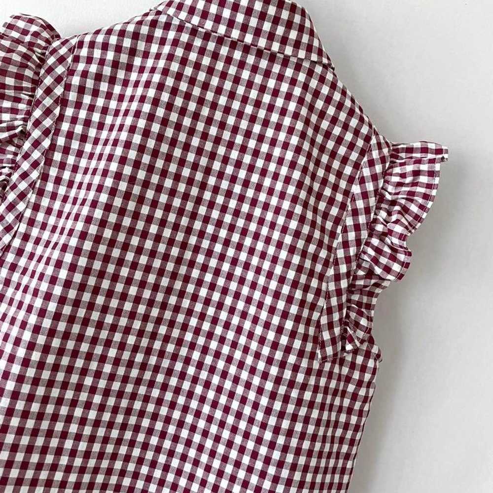 Excellent condition Agnes B. To be gingham blouse… - image 10