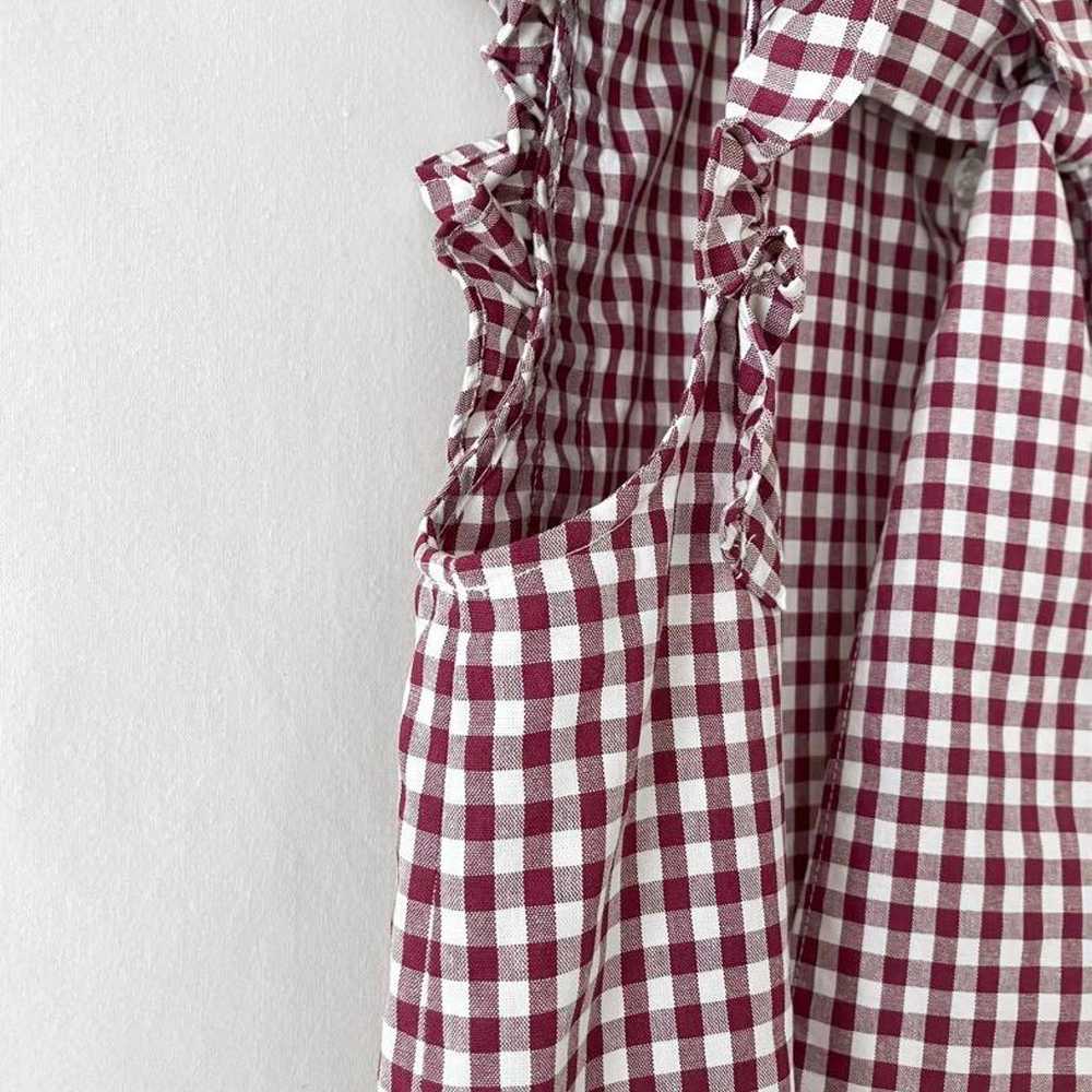 Excellent condition Agnes B. To be gingham blouse… - image 5