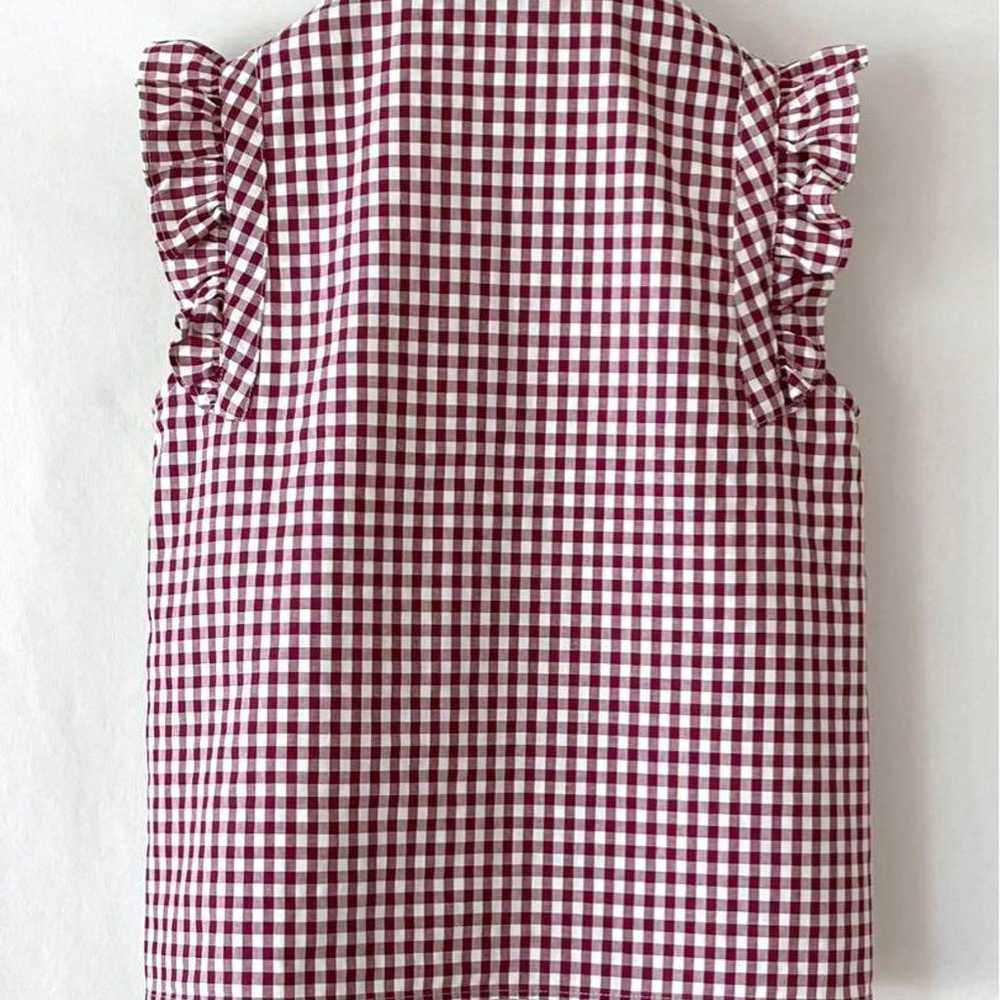 Excellent condition Agnes B. To be gingham blouse… - image 9