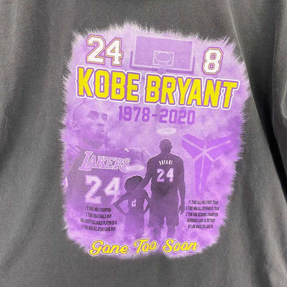 Comfort Colors Kobe Bryant Commemorative Shirt Me… - image 4