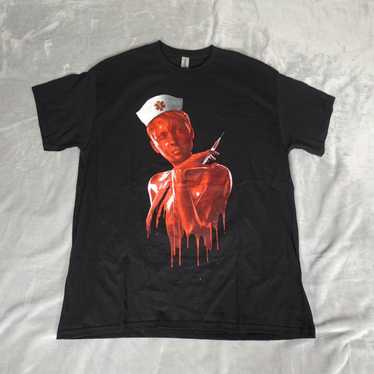 Gildan Saw X Movie Film Cinema Promo Blood Drive T Shirt