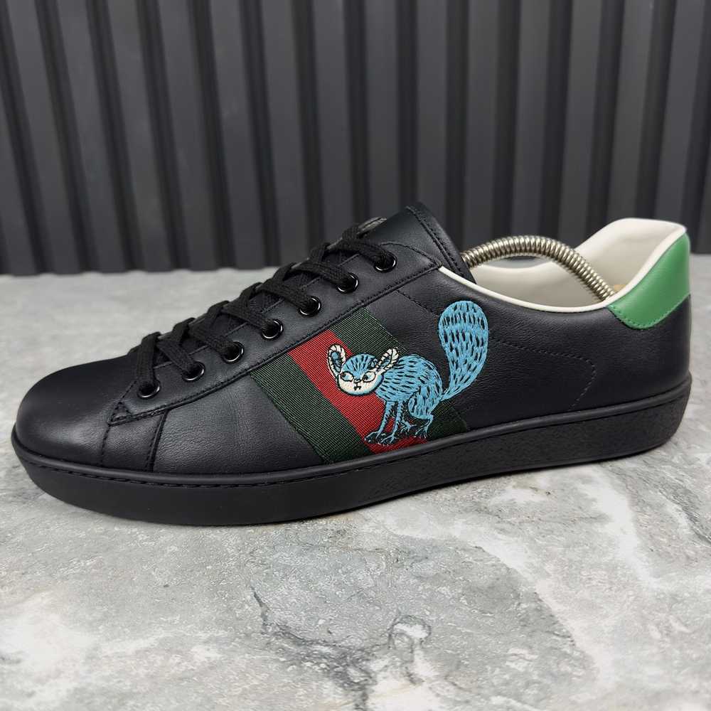 Gucci Gucci Ace Sneakers Web Freya Hartas Leather - image 11