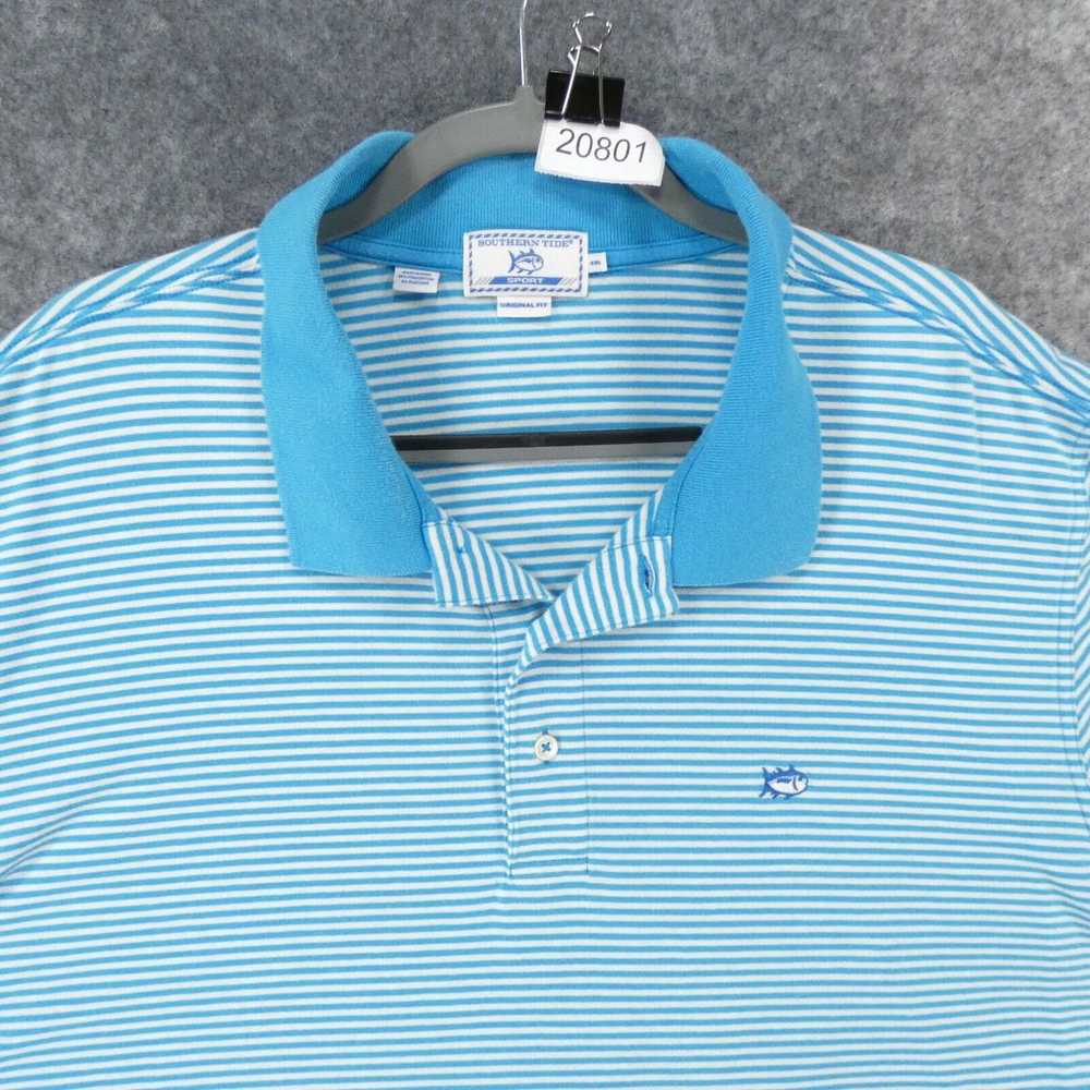 Southern Tide Southern Tide Polo Mens XXL 2XL Str… - image 2