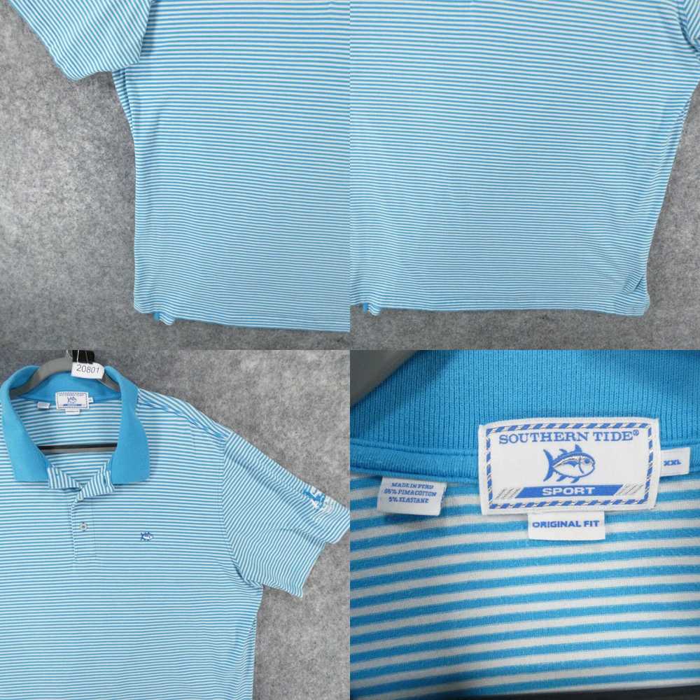 Southern Tide Southern Tide Polo Mens XXL 2XL Str… - image 4