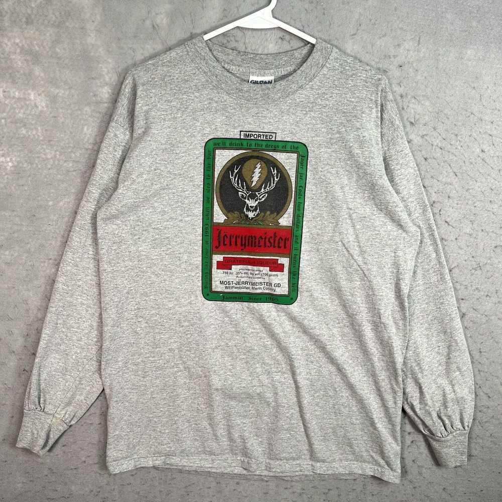 Gildan Vintage 90s Grateful Dead Jerrymeister Liq… - image 1