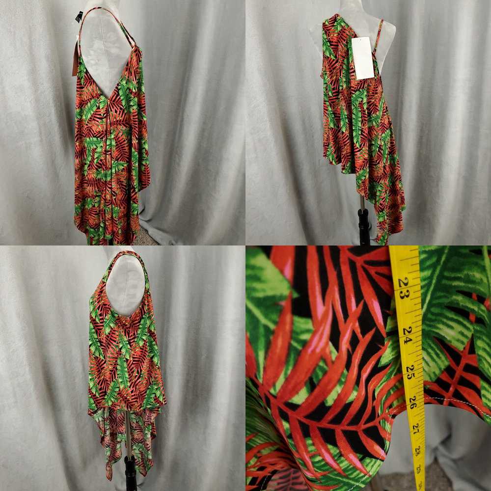 Vintage New Ashro Blouse Womens 2X Tropical One S… - image 4