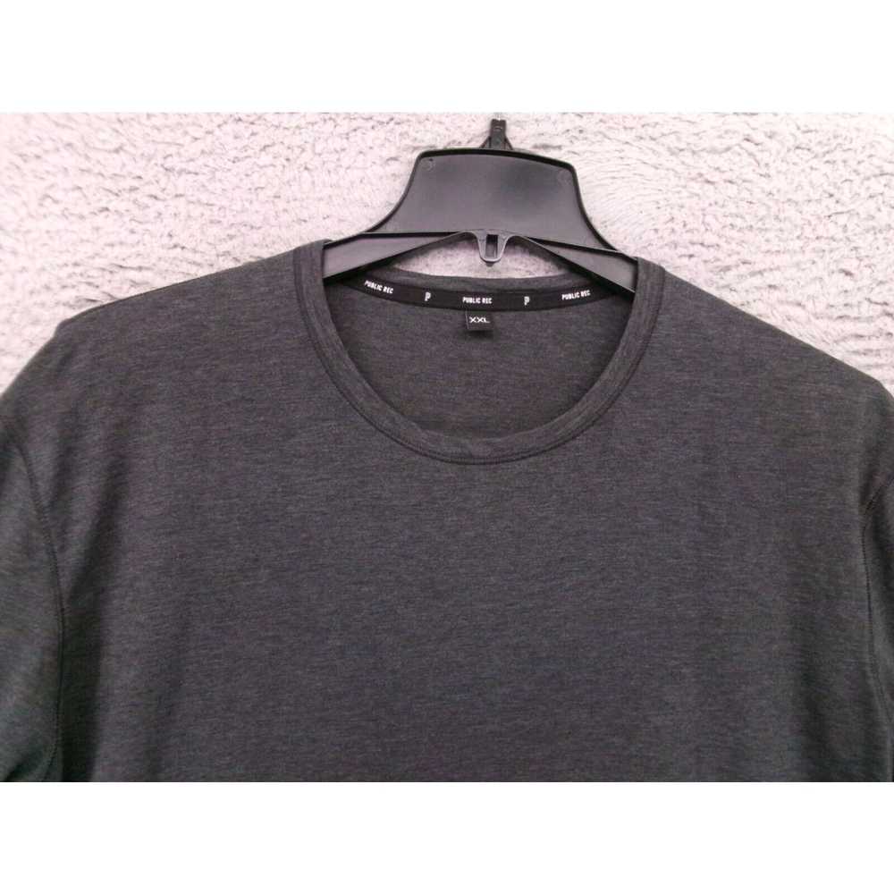 Vintage Public Rec Shirt Mens 2XL Long Sleeve Str… - image 2