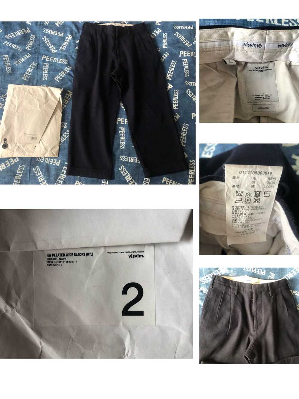 Visvim Visvim 17SS HW Pleated Wide Slacks