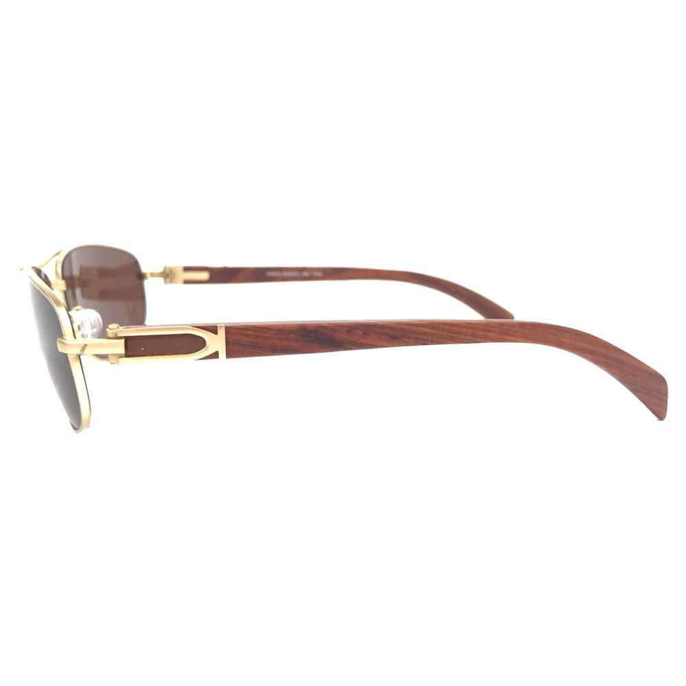 Vintage Porta Romana Sunglasses 1861 100B Brown W… - image 6