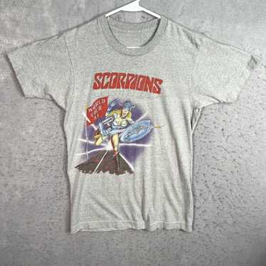 Screen Stars Vintage 80s 1984 Scorpions World Tou… - image 1