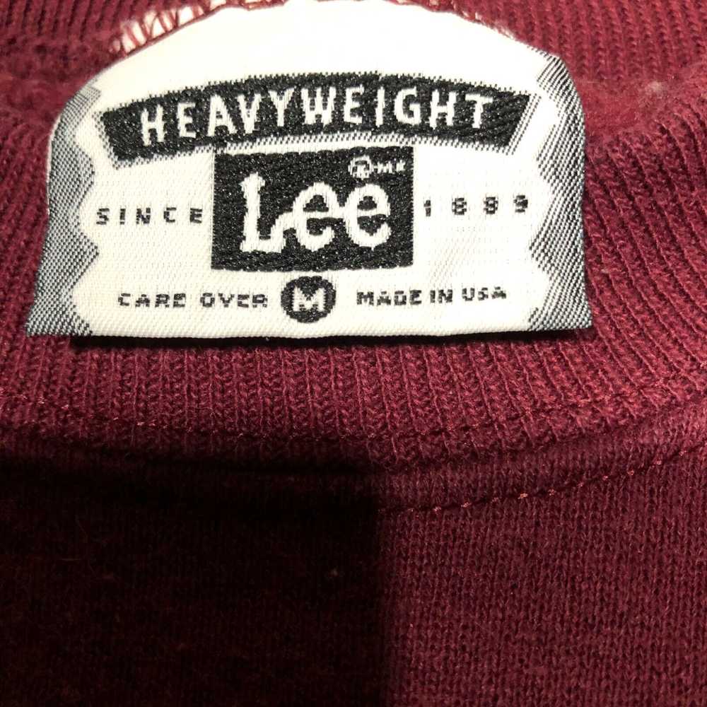 Lee Vintage Lee Sport Heavyweight Sweatshirt Mens… - image 2